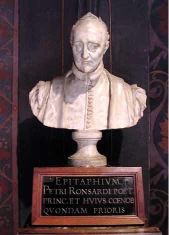 buste de Pierre de Ronsard